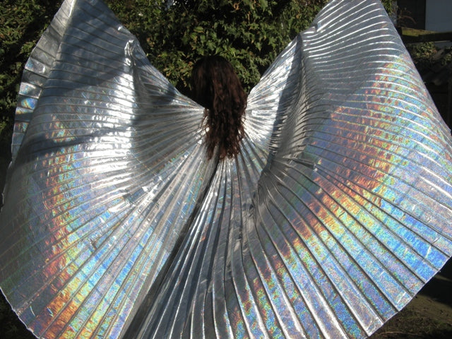 Isis Wings in zilver van goede kwaliteit organza