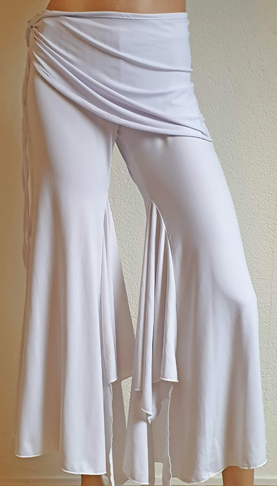Set broek en top in wit